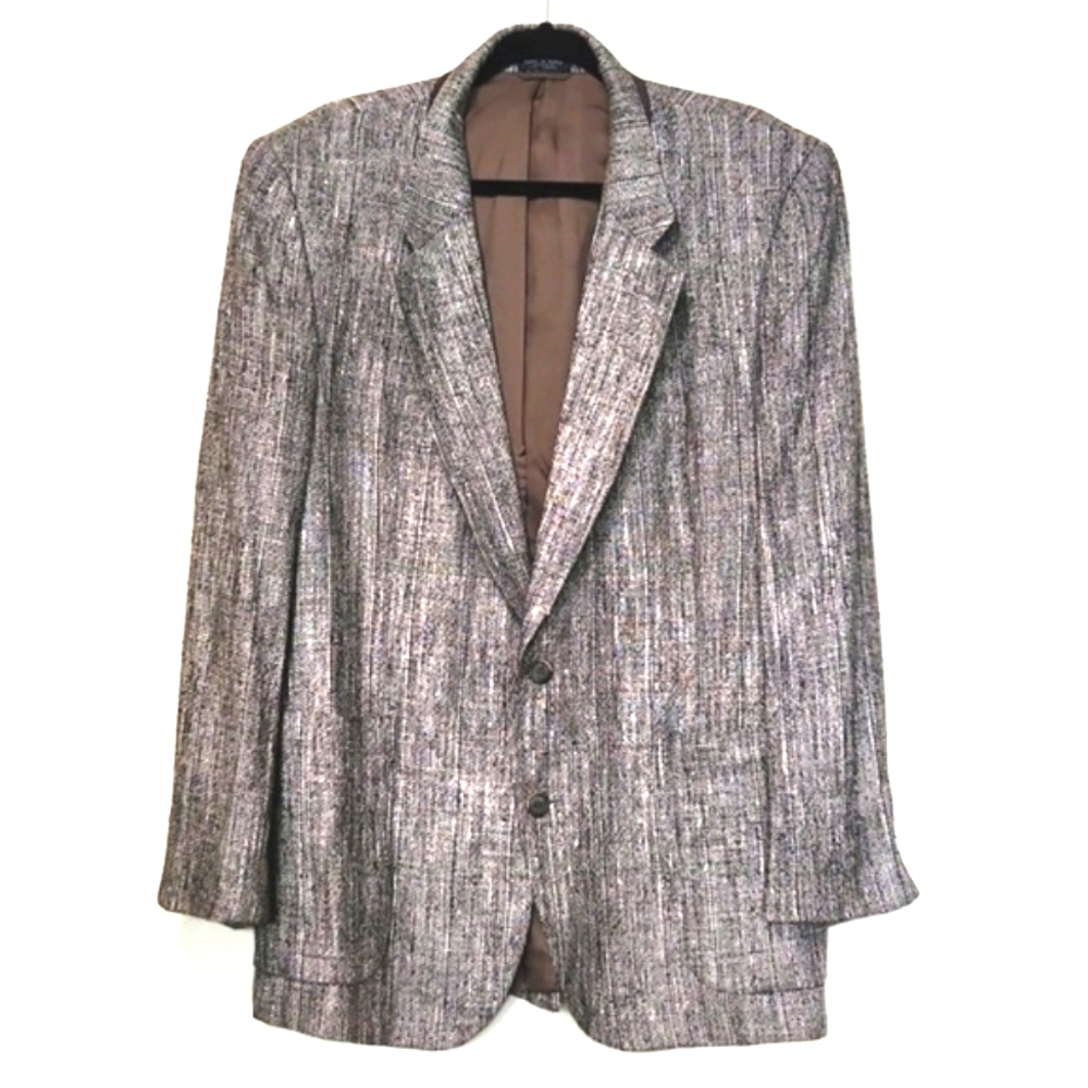 Antonio Parillo Signature Collection 100% Silk Blazer Sport Coat Size 42R